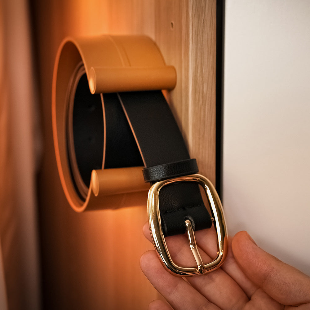 ease-c Aufbewahrungssystem für Gürtel und Accessoires – sorgt für Struktur & Übersicht