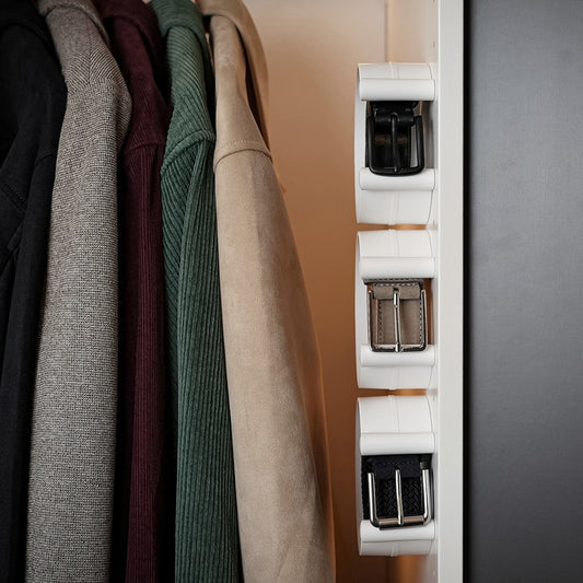 Eleganter ease-c Accessoire Organizer für Gürtel, Handtaschengurte und modische Accessoires