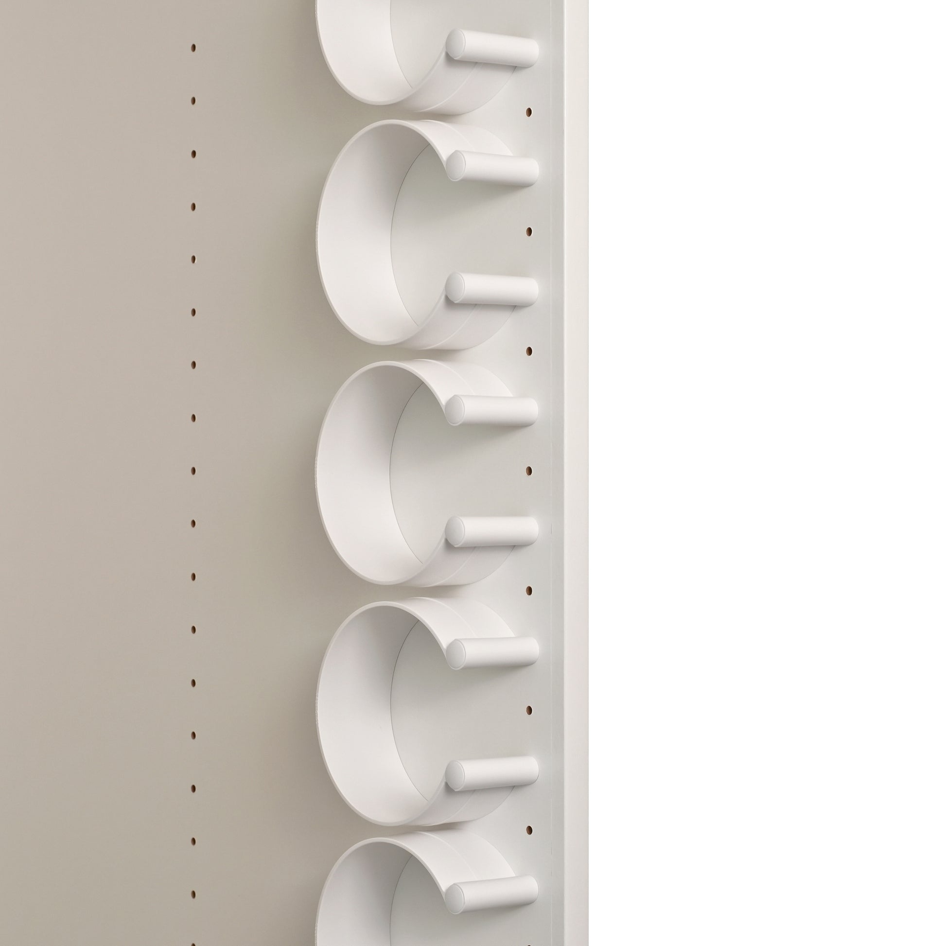 ease-c Kleiderschrankzubehör für Gürtel Aufbewahrung und Lagerung Organizer platzsparendes Ordnungssystem Gürtelhalter Schrank