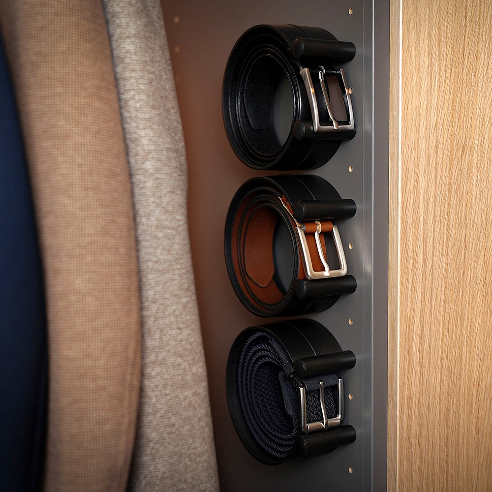Kleiderschrank Organizer ease-c für Gürtel und Accessoires – stilvolle Aufbewahrungslösung für mehr Ordnung