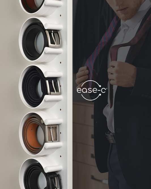 ease c gürtel organizer und gürtelhalter für Kleiderschrank ease-c