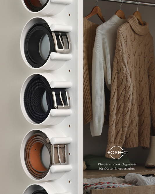 Gürtel Organizer vs. Gürtel-Bügel im Vergleich: Was spart wirklich Platz im Kleiderschrank?