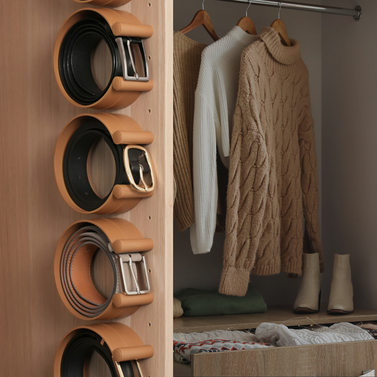 Gürtel Aufbewahrung Kleiderschrank Gürtelhalter Gürtel Organizer Schrank Zubehör | ease-c