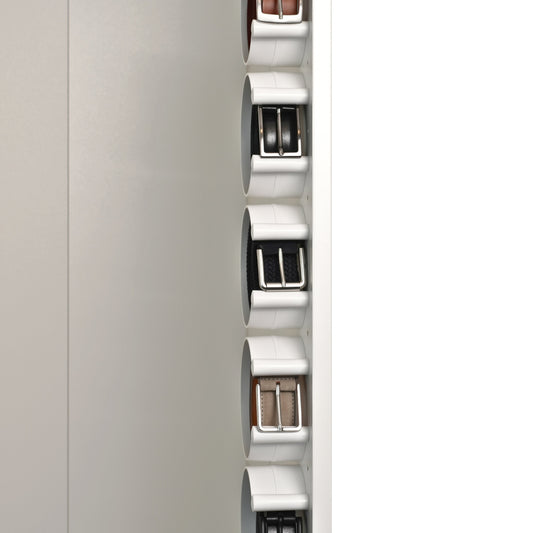 ease-c Kleiderschrankzubehör für Gürtel Aufbewahrung und Lagerung Organizer platzsparendes Ordnungssystem Gürtelhalter Schrank