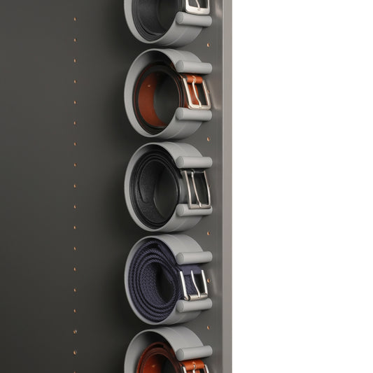 ease-c Kleiderschrankzubehör für Gürtel Aufbewahrung und Lagerung Organizer platzsparendes Ordnungssystem Gürtelhalter Schrank