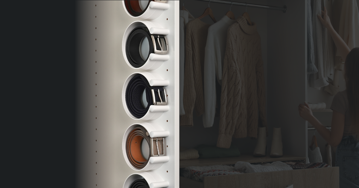 Gürtel Halterung Kleiderschrank
